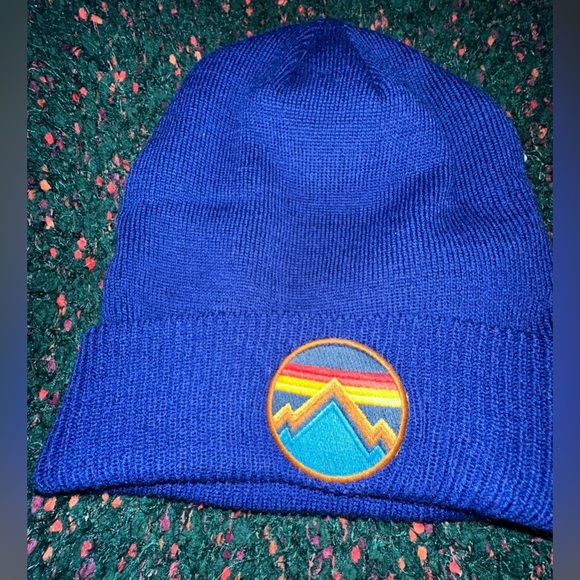 RARE AVIATOR NATION NWT ALL SEASONS PATCH RIB CUFF BEANIE main image 7